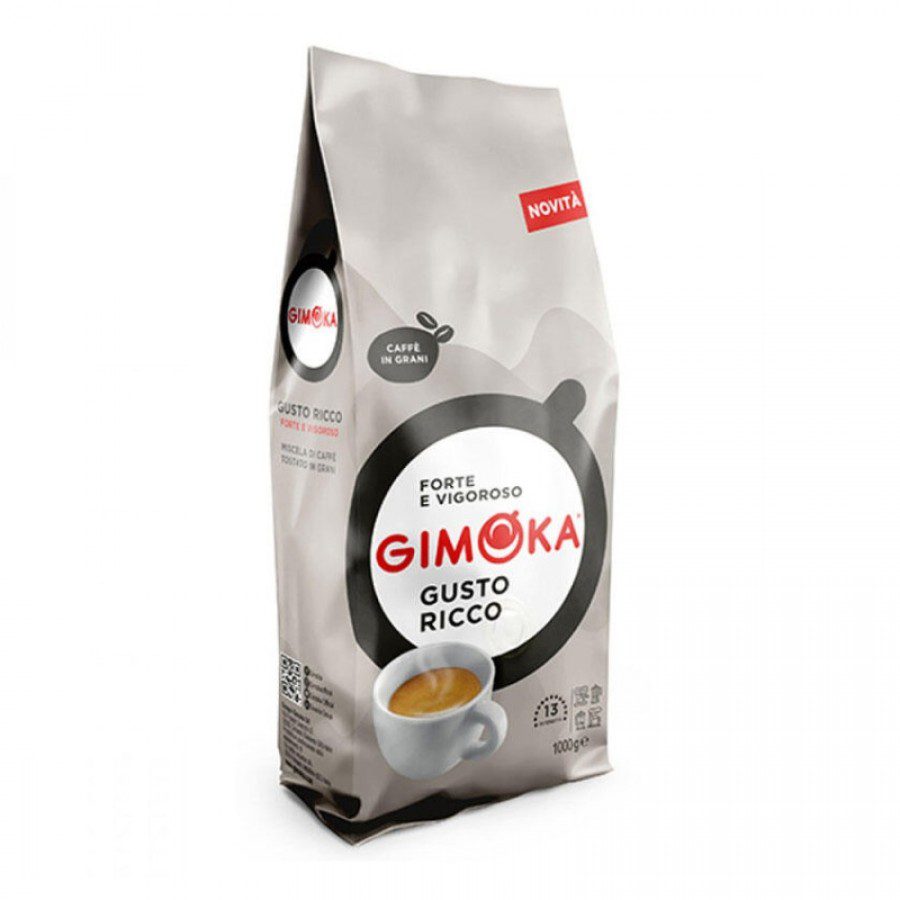 Gimoka Gusto Ricco Boabe Cafea 1kg Espresso Intens Postgust Fin