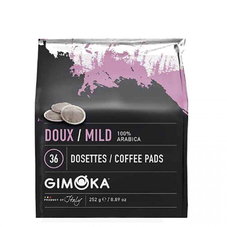 Paduri cafea Gimoka Mild Arabica 36 bucati pentru aparate Senseo