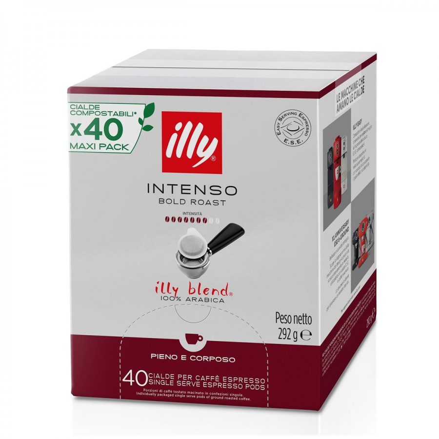 Cafea Illy Intenso monodoze Ese pachet 40 buc 100% Arabica