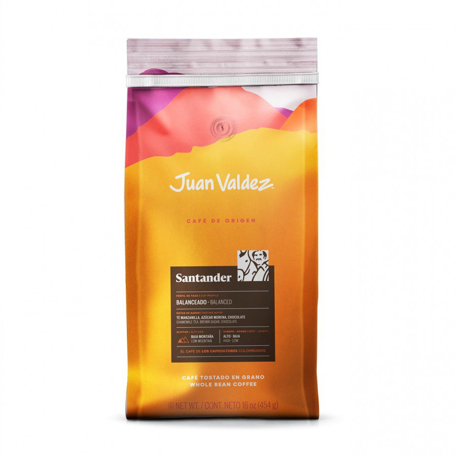 Cafea boabe Juan Valdez Santander 454g 100% Arabica cu aroma bogata
