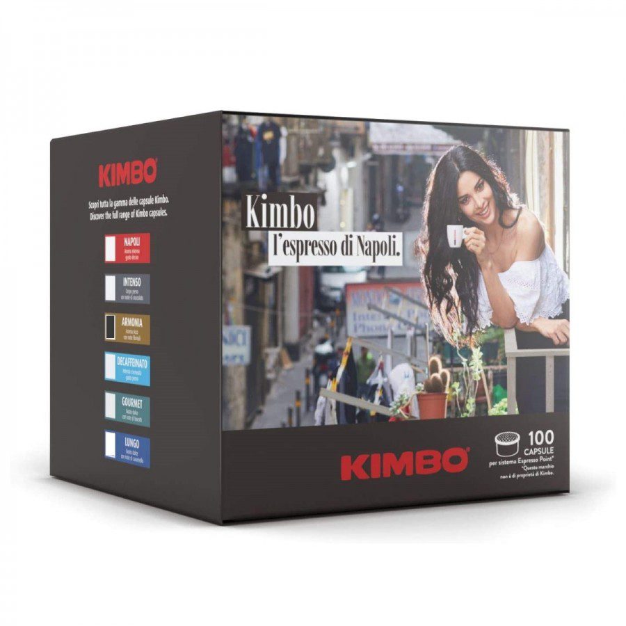 Capsule cafea Kimbo Armonia 100% Arabica compatibile Lavazza Point