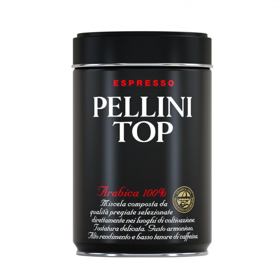 Pellini Top Cafea Arabica Macinata Espresso Cutie Metalica 250g