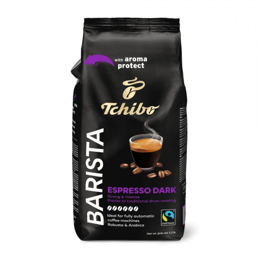 Tchibo Barista Espresso Dark 1kg Cafea Boabe Prajire Intensa