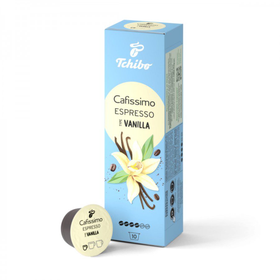 Tchibo Cafissimo Espresso Vanilie Capsule Cafea Aroma Naturala