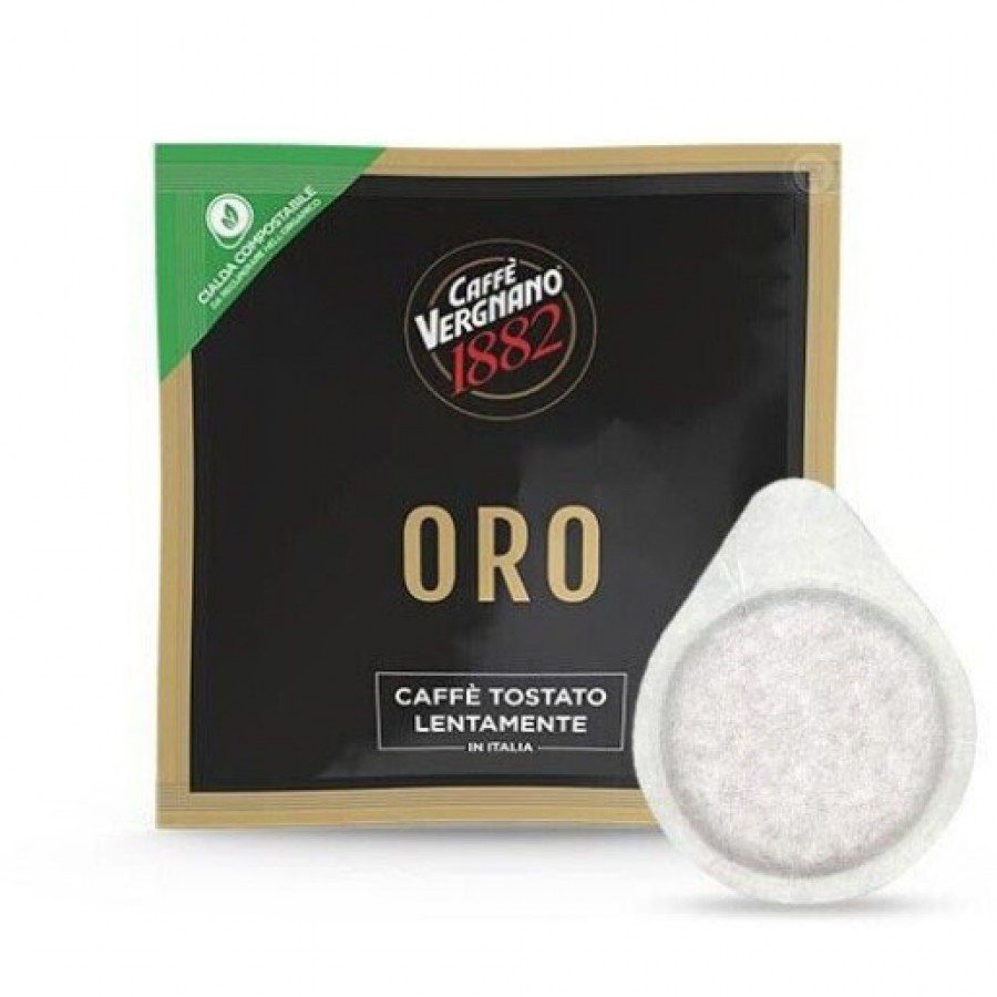 Vergnano Oro Monodoze Ese 18 Buc Arabica Robusta Espresso Italian