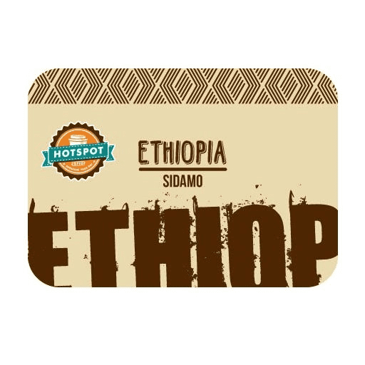 Cafea boabe Hotspot Ethiopia Sidamo 100% Arabica 250g