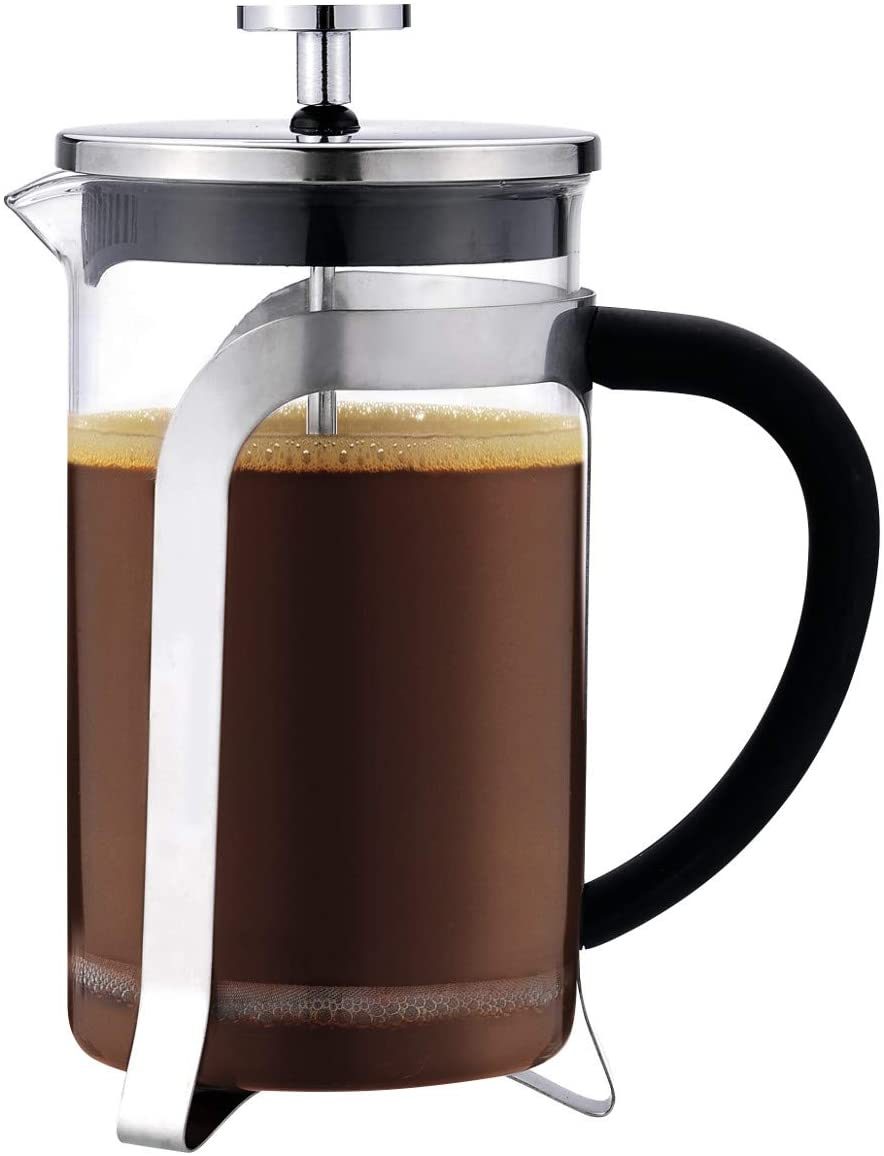 Cafetiera French Press Ilsa 1000ml cu Filtru Dublu pentru Cafea Proaspata
