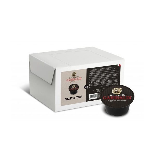 Garibaldi Gusto Top 100 Capsule Compatibile Aparate Lavazza Blue