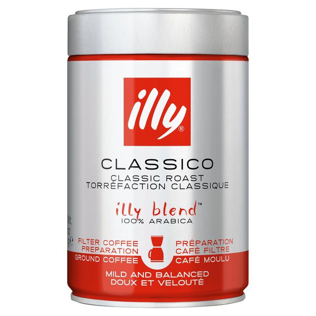 Illy Cafea Macinata pentru Filtru 250g - Aroma Echilibrata si Intensa