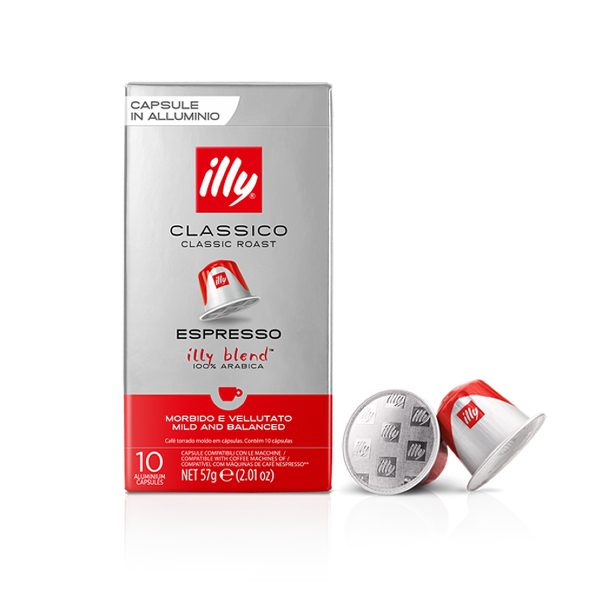 Illy Classico Cafea 10 capsule compatibile Nespresso Intensitate 9/12
