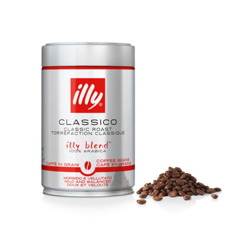 Illy Espresso 250g Cafea Boabe Profesionala Note de Caramel si Flori
