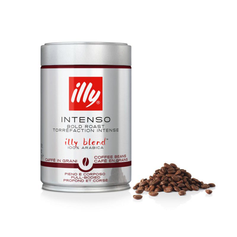 Illy Espresso Intens 250g Cafea Boabe 100% Arabica