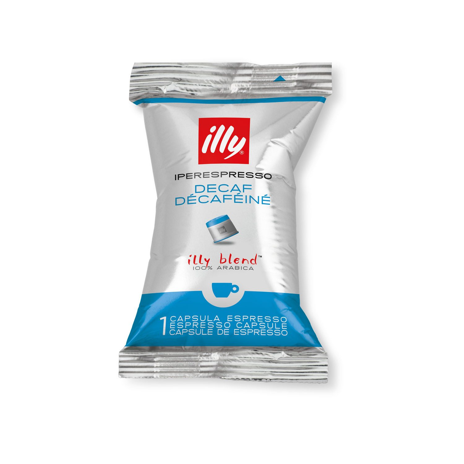 Illy Iperespresso Decaf 100 Capsule Cafea Ambalate Individual