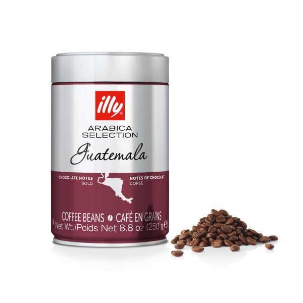 Illy Monoarabica Guatemala Cafea Boabe 250g Cutie Metalica