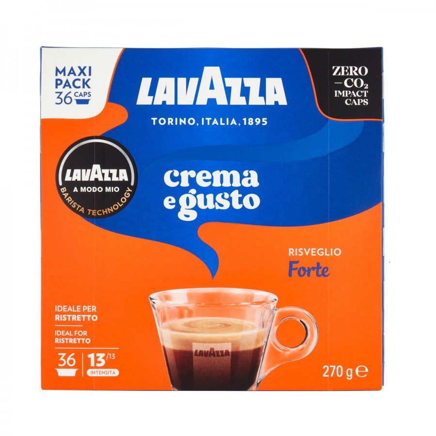 Capsule cafea Lavazza Crema e Gusto Forte intensitate 13/13 - 36 buc