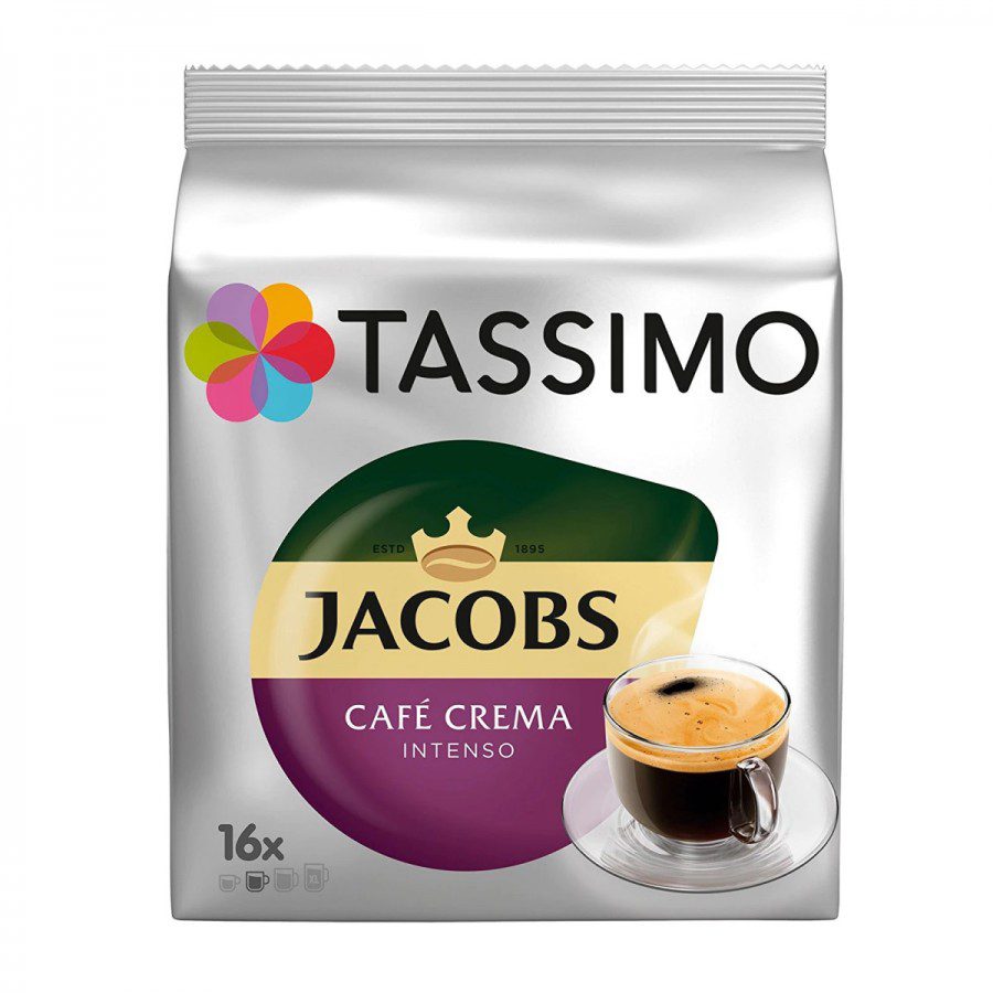 Capsule Tassimo Jacobs Caffe Crema Intenso 16 Bucati