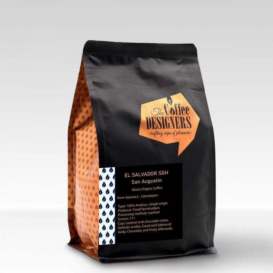 Coffee Designers Sgh San Augustin cafea boabe Arabica 250g