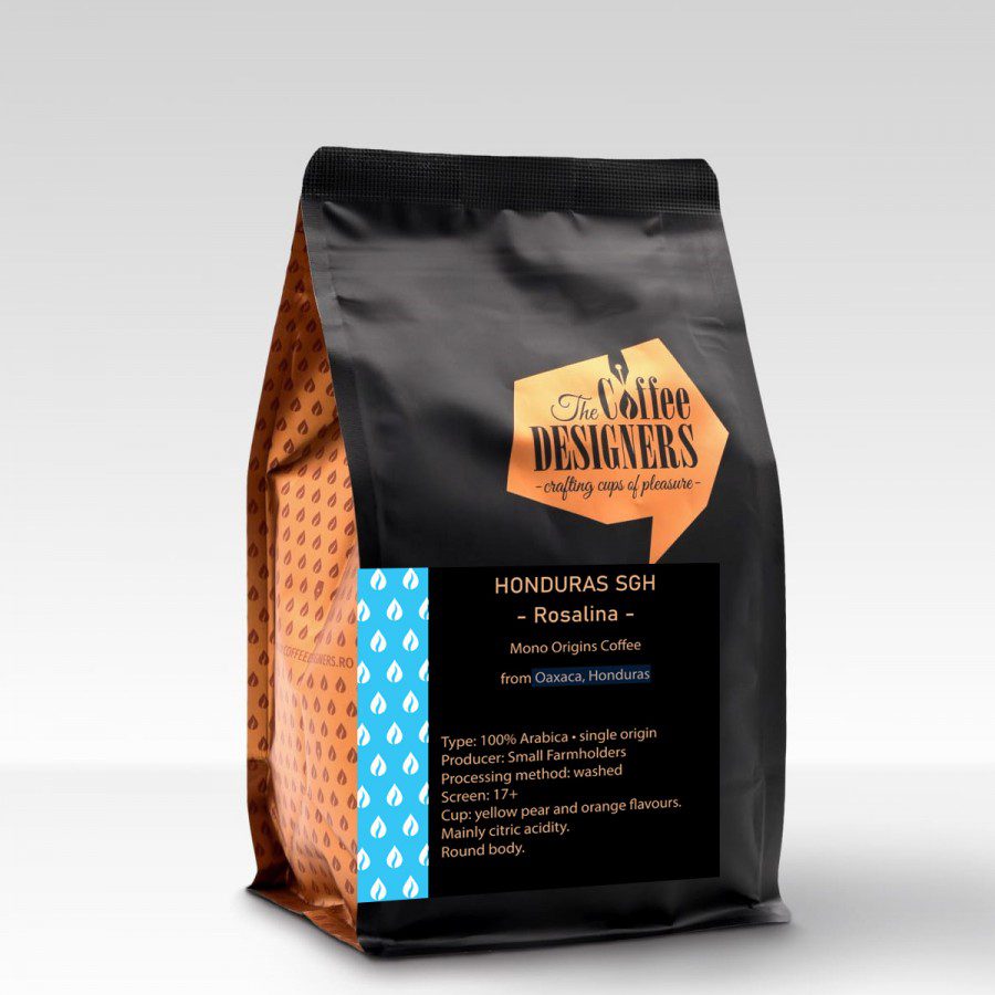 Cafea boabe Coffee Designers Honduras Shb 250g sol vulcanic Oaxaca