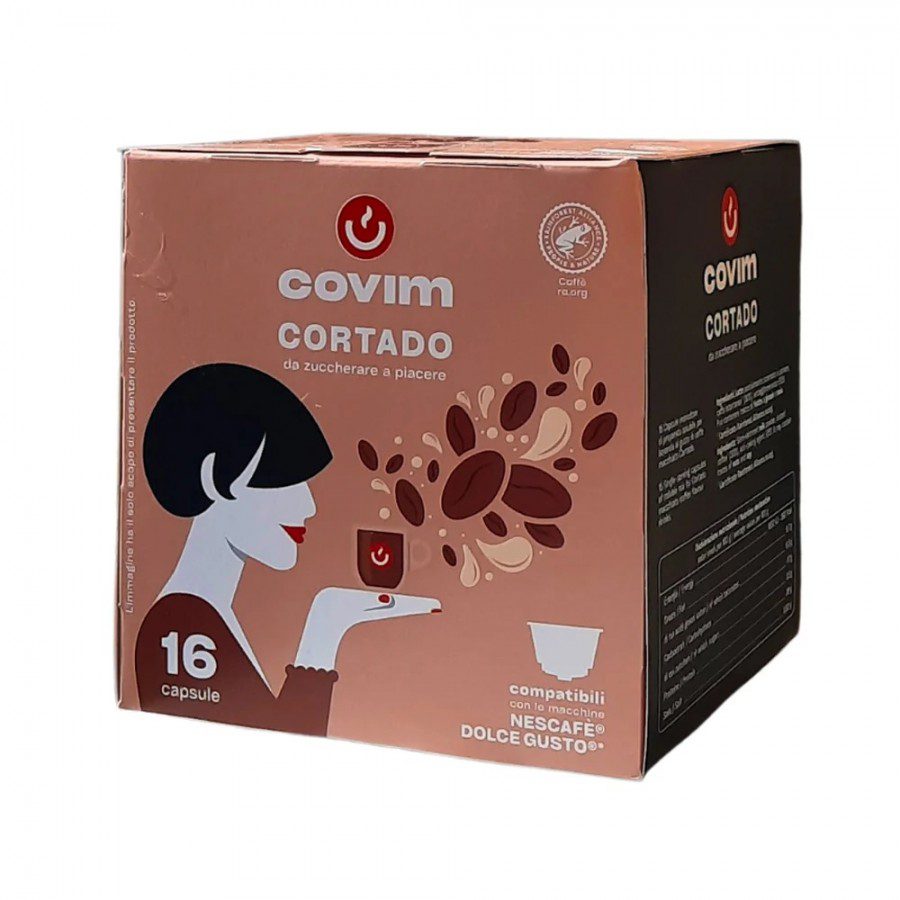 Capsule Cortado Covim Compatibile Dolce Gusto