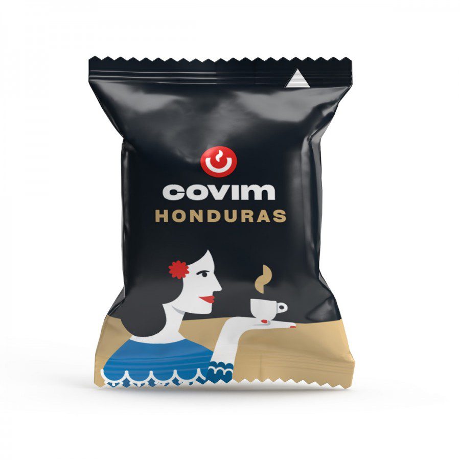 Capsule cafea Covim Honduras 100% Arabica compatibile Lavazza Point 100 buc