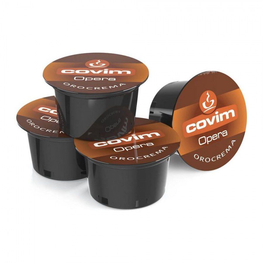 Capsule Covim Opera Orocrema compatibile Lavazza Blue arabica robusta 100 buc