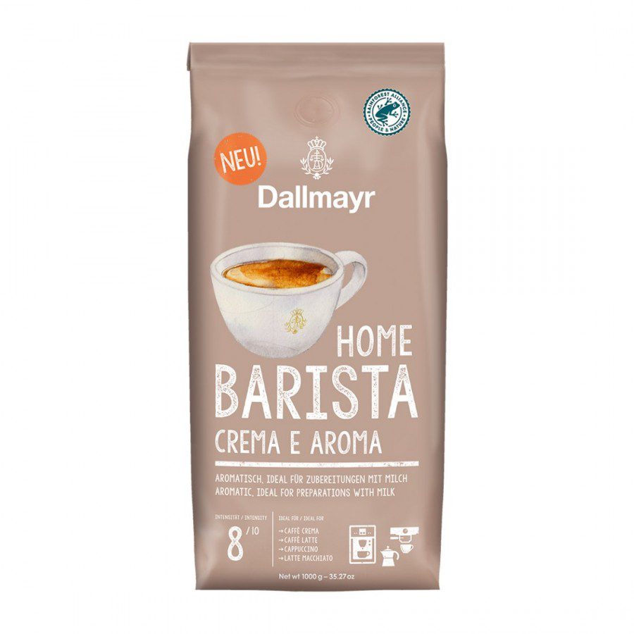 Cafea boabe Dallmayr Home Barista Crema e Aroma 1kg prajita intens