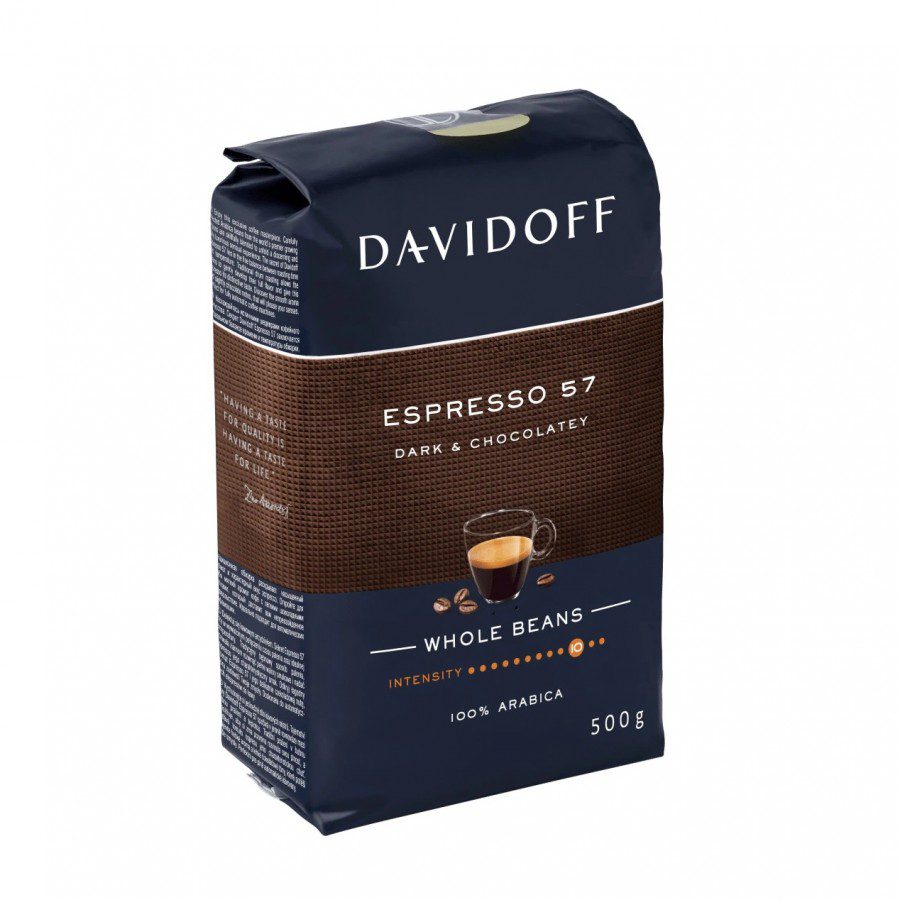 Davidoff Espresso 57 cafea boabe 500g intensitate ridicata