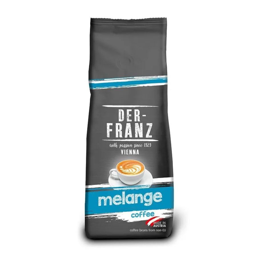 Cafea boabe Der-Franz Melange 500g Arabica America de Sud cu Aroma Vienez