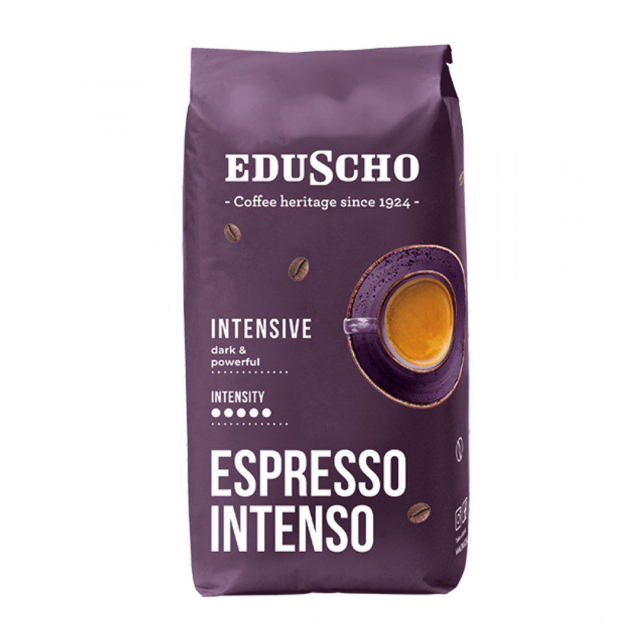 Eduscho Espresso Intenso Boabe Cafea Prajite Intens 1kg