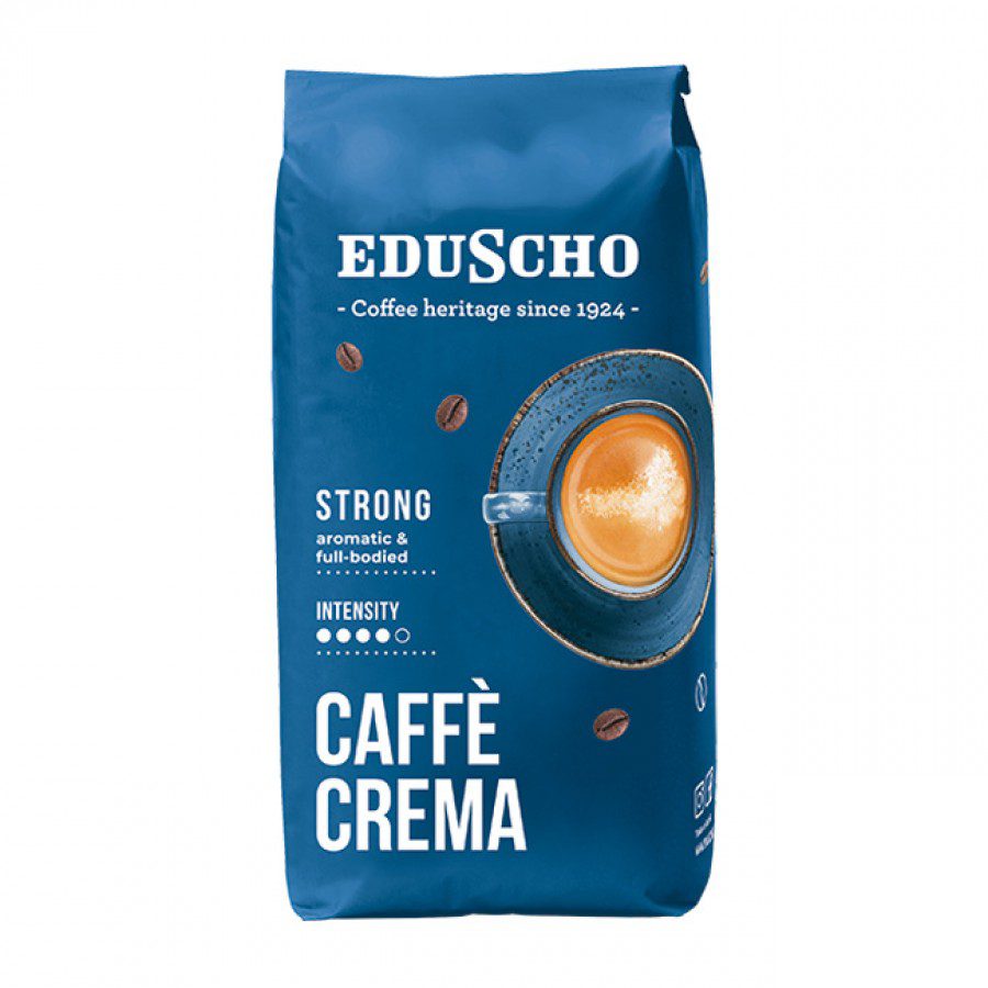 Eduscho Strong Caffe Crema Cafea Boabe Prajire Medie 1kg