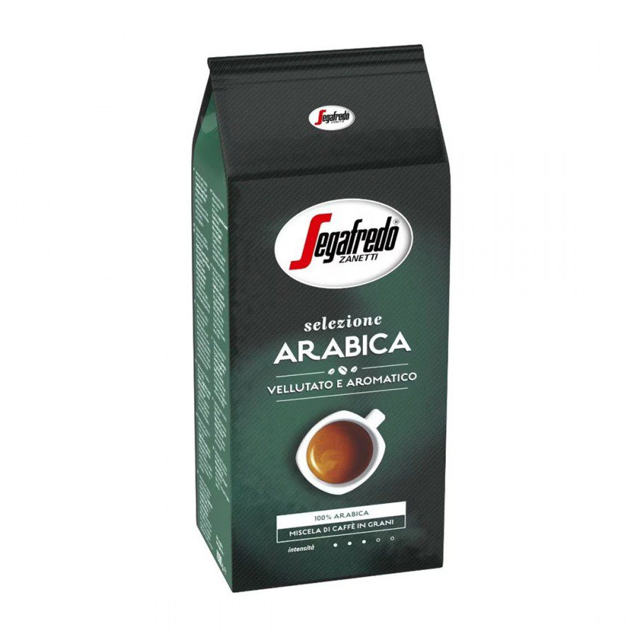 Segafredo Selezione Arabica cafea boabe 1kg - corp plin si aroma picanta