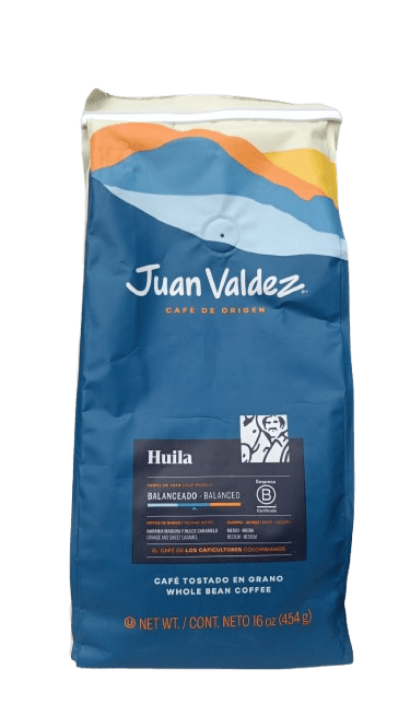 Cafea boabe Juan Valdez Huila origine Columbia 454g