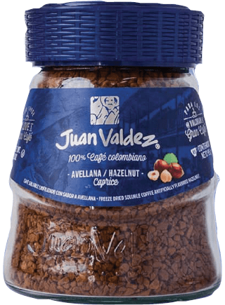 Cafea solubila Juan Valdez aroma de alune 95 g