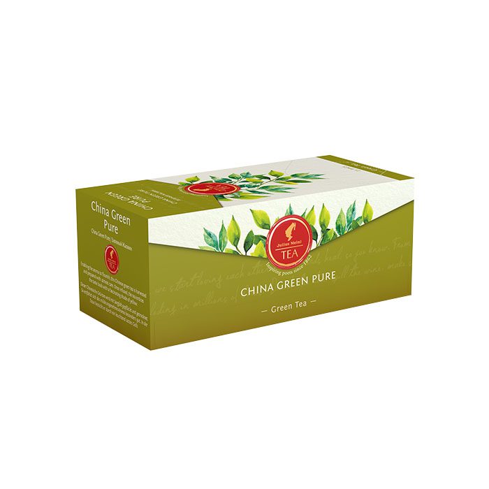 Ceai verde China Green Pure Julius Meinl 25 de plicuri pentru infuzie rapida