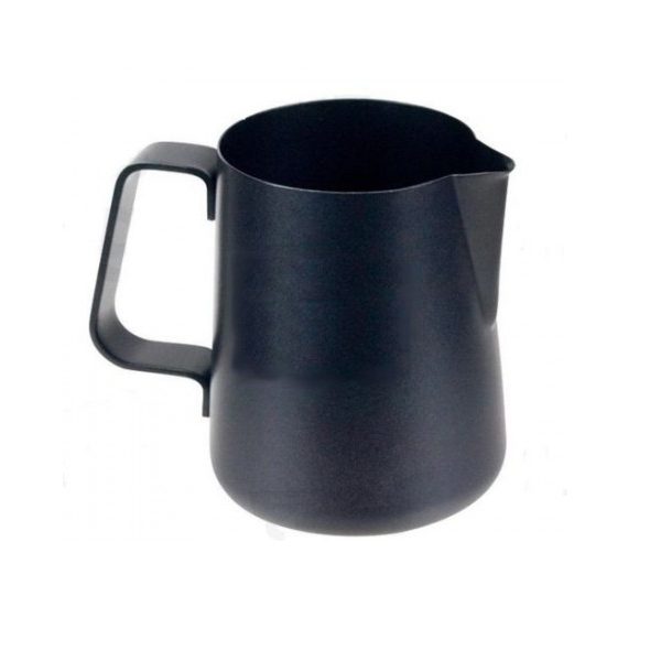 Ilsa Lattiera Teflon neagra 300ml spuma cremoasa cappuccino