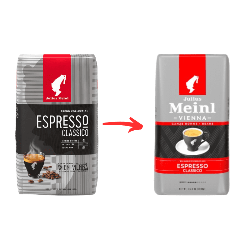 Julius Meinl Trend Collection Espresso Classico cafea boabe 1kg amestec intens Arabica Robusta