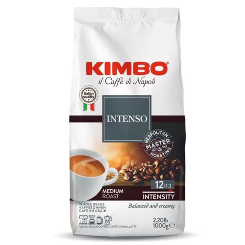 Kimbo Aroma Intenso Cafea Boabe 1kg Arabica si Robusta Prajita Medie