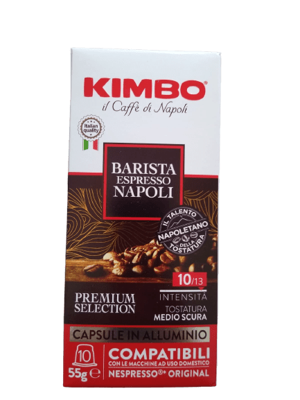 Kimbo Barista Espresso Napoli 10 capsule compatibile Nespresso