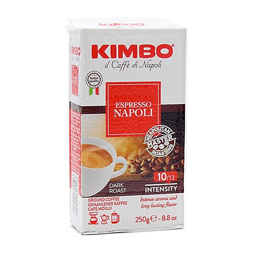 Kimbo Espresso Napoli Cafea Macinata 250g Arabica Robusta Intens