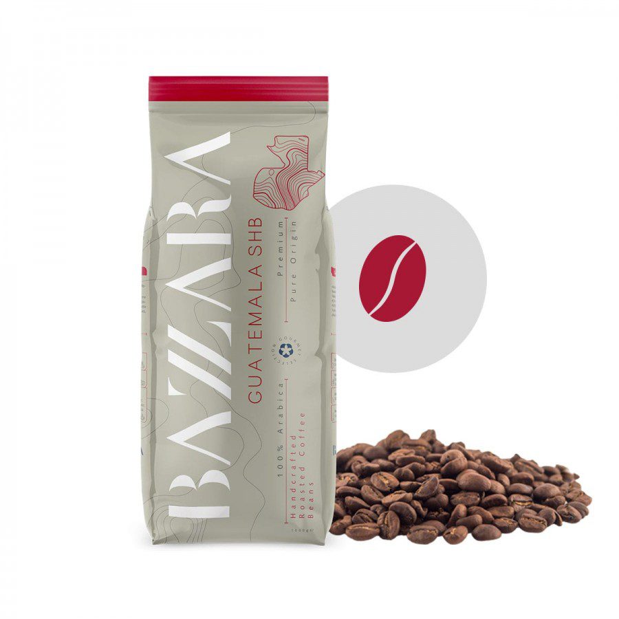 Bazzara Guatemala Shg cafea boabe single origin 1 kg 100% arabica