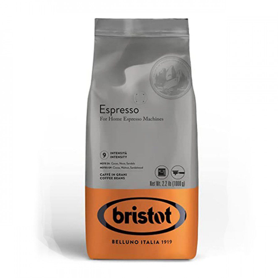 Bristot Espresso mix Arabica Robusta cafea boabe 1 kg intens 9