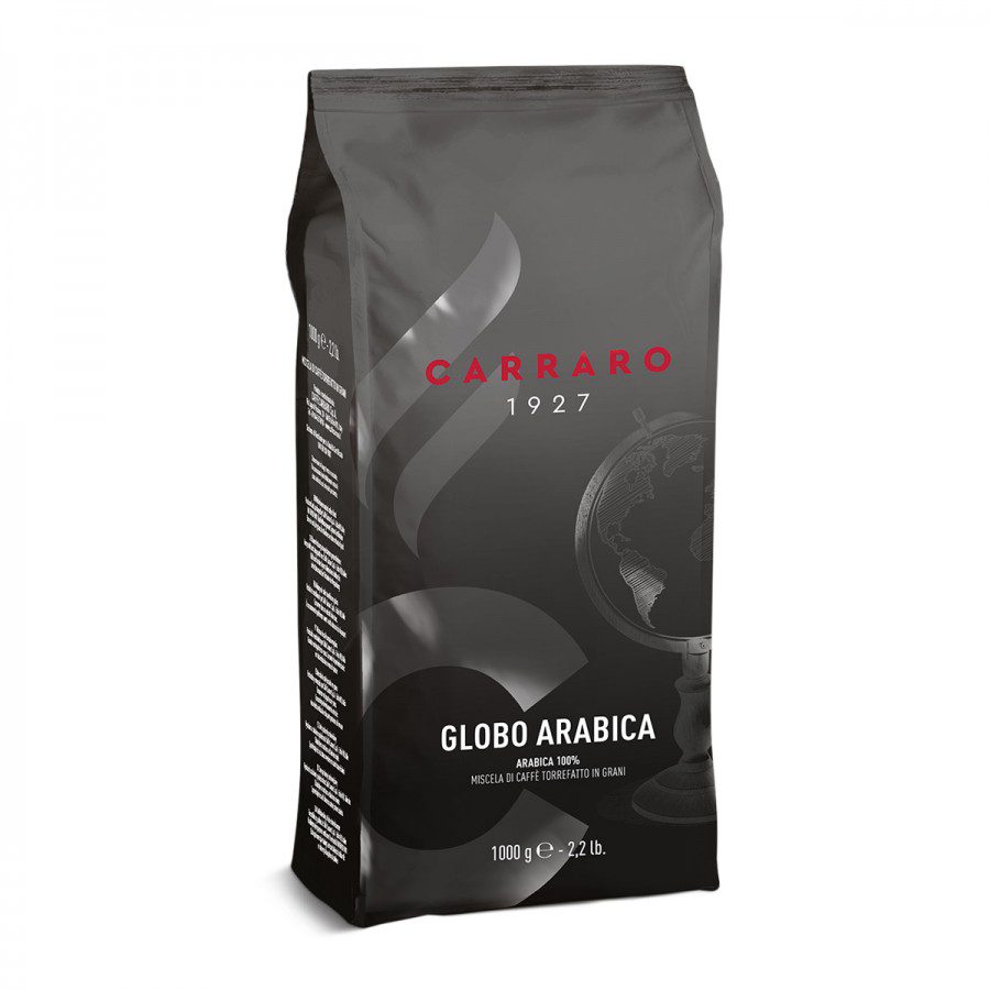 Carraro Globo Arabica cafea boabe 1 kg aroma florala gust dulce
