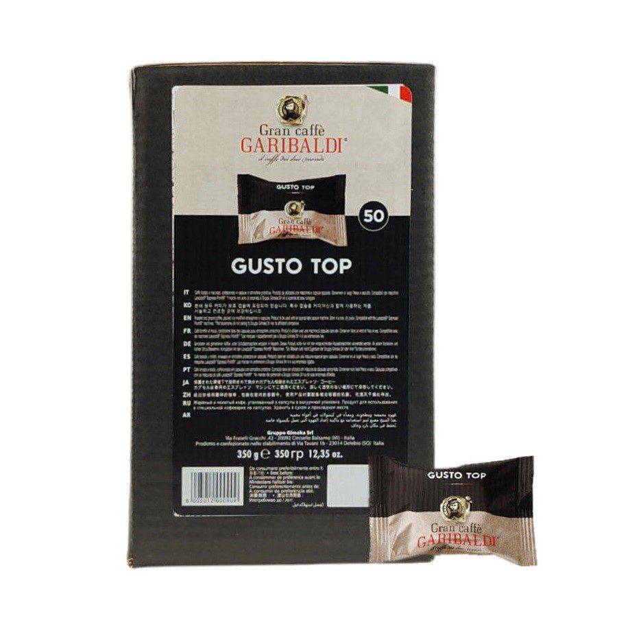 Capsule Garibaldi Gusto Top compatibile Lavazza Espresso Point 50 buc