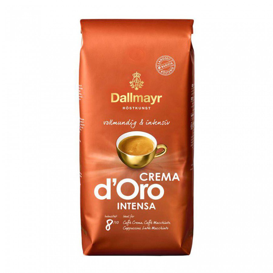Dallmayr Crema D-Oro Intensa cafea boabe aroma intensa 1 kg