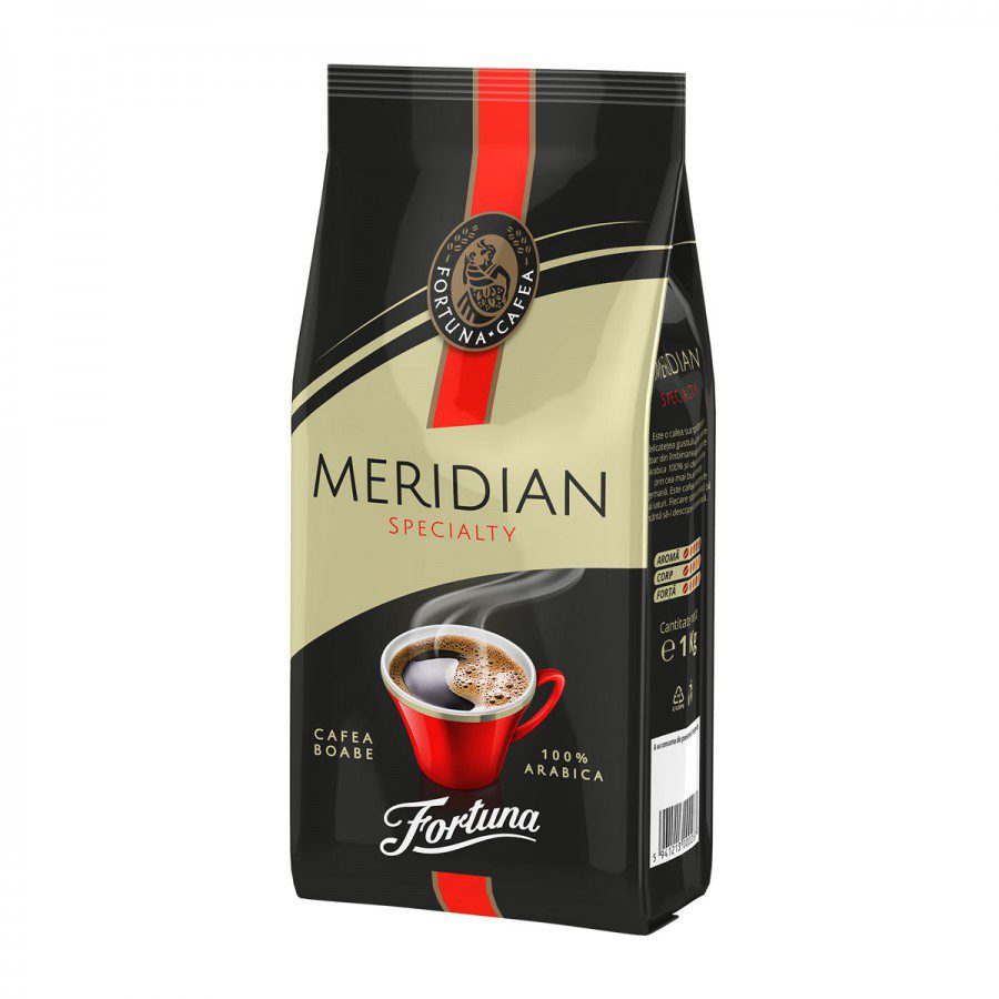 Fortuna Meridian Cafea Boabe Specialty 1kg - Arome Exotice si Ciocolata