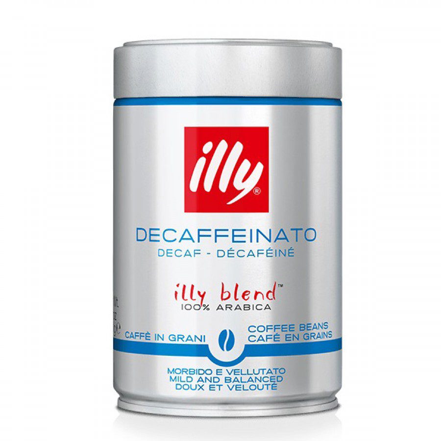 Illy Decaffeinato cafea boabe 250g cutie metalica
