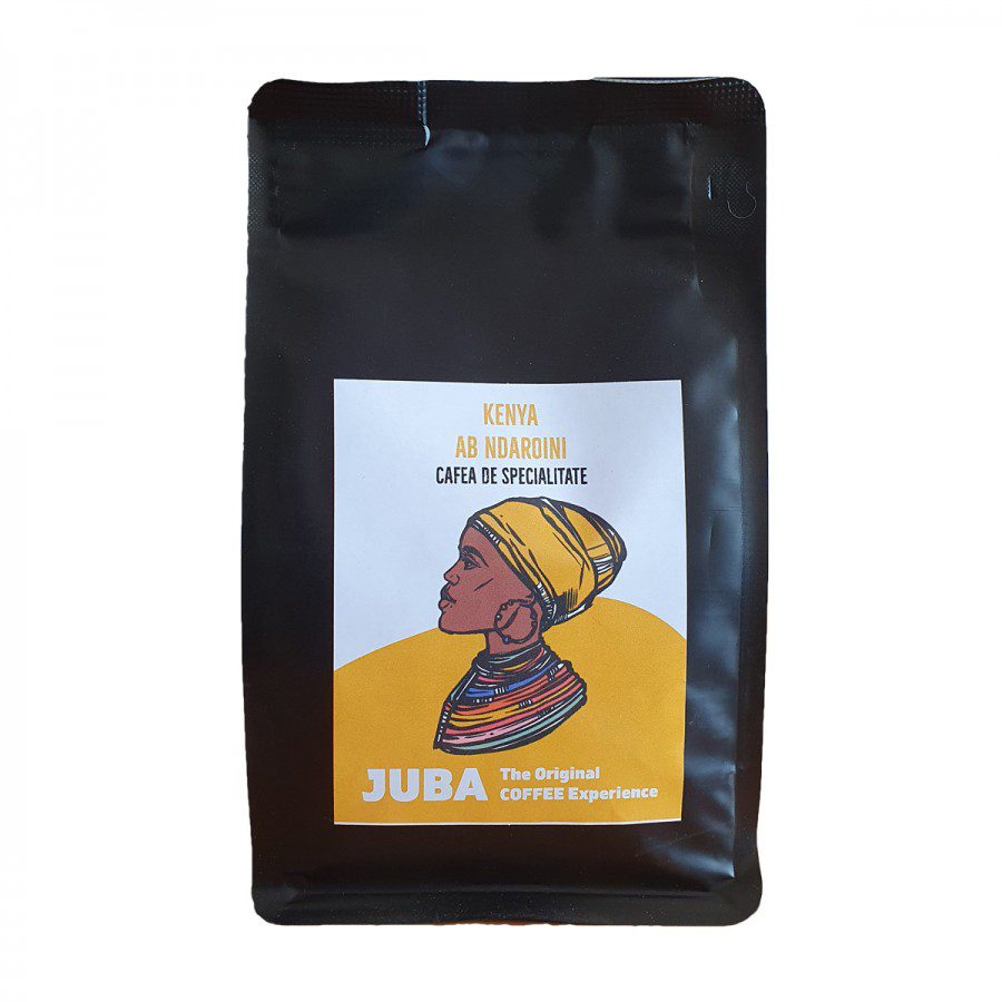 Juba Kenya AB Ndaroini cafea boabe specialitate 250g arome fructate