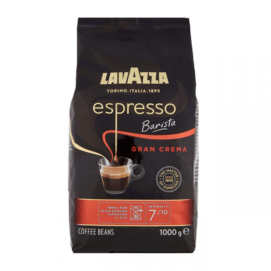 Lavazza Espresso Barista Gran Crema cafea boabe 1kg prajita usor