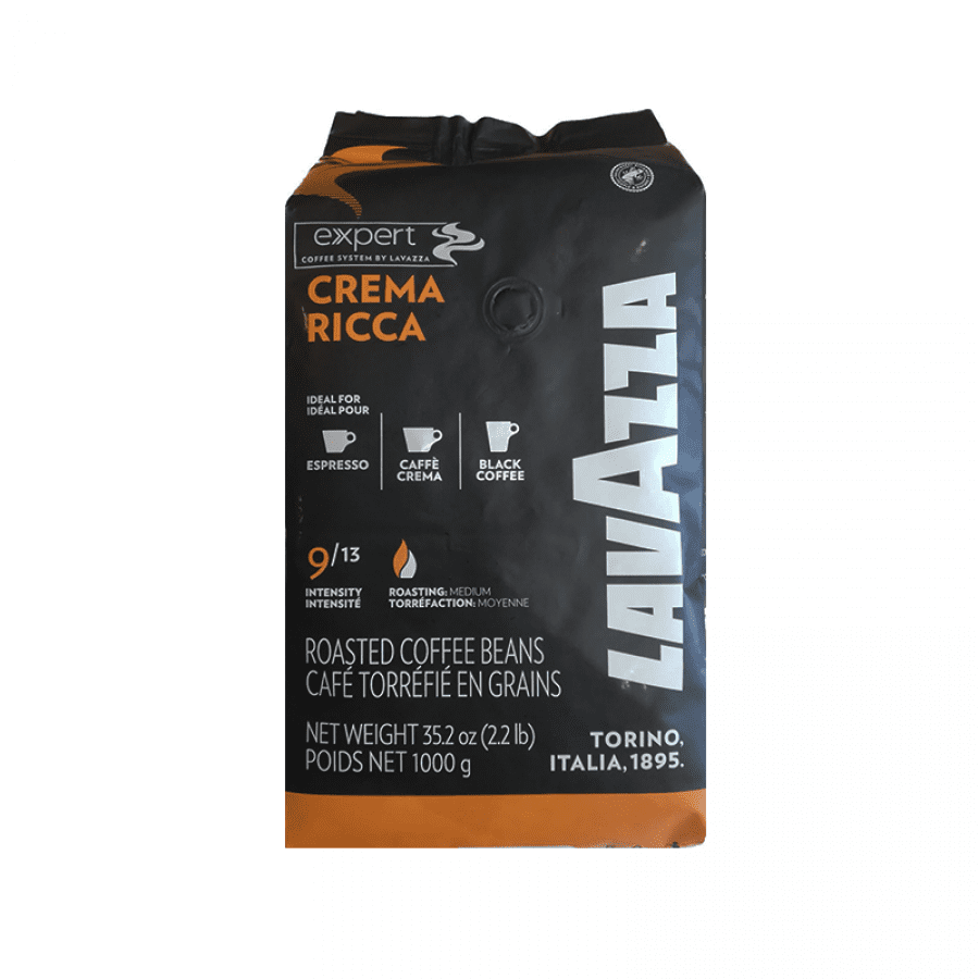 Lavazza Crema Ricca cafea boabe 1kg intensa cu note de fructe