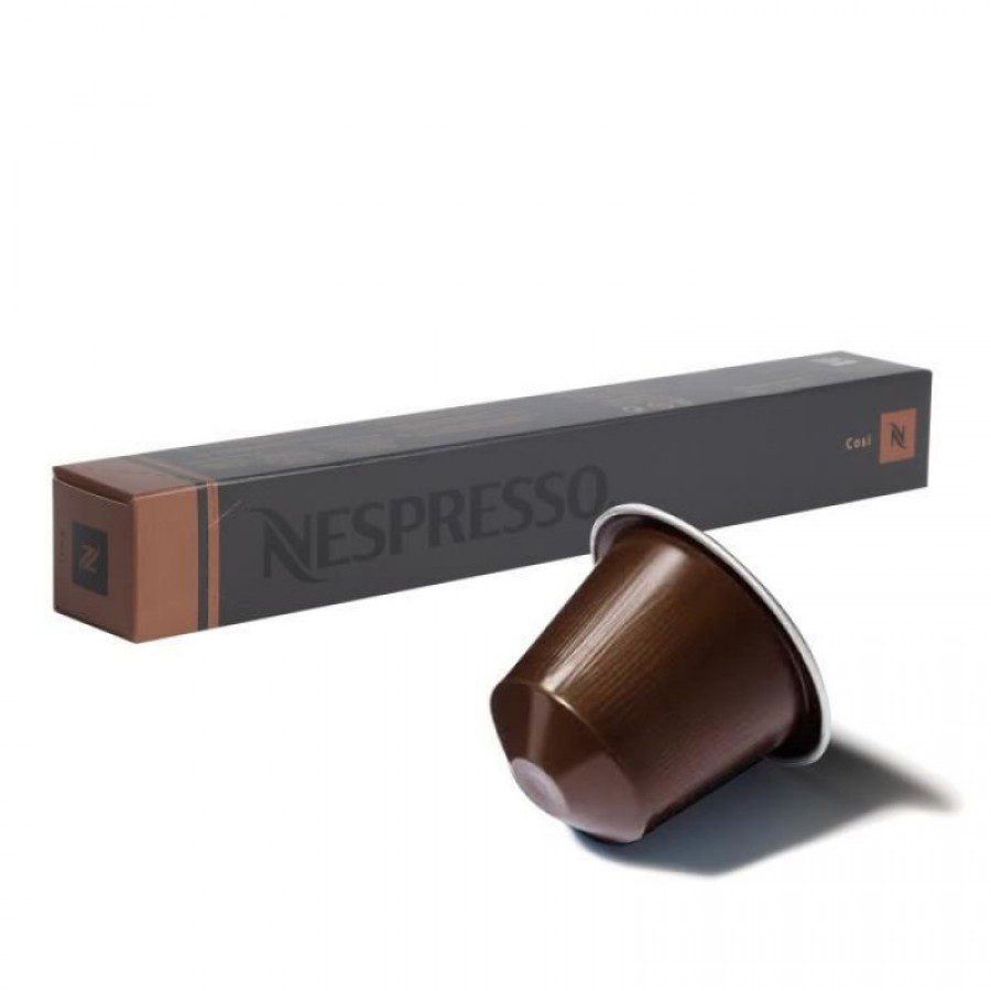 Nespresso Cosi 10 Capsule Cafea Arabica Prajita cu Arome de Lamai